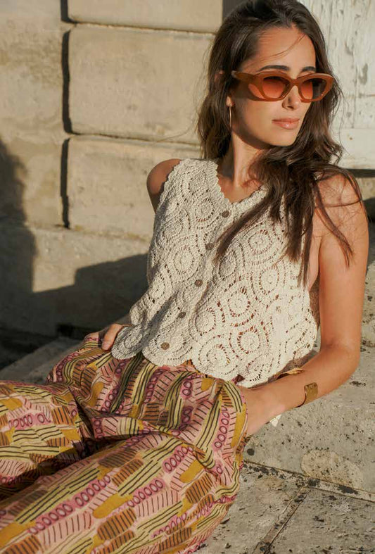 Willow VestTopsPosh Boutique