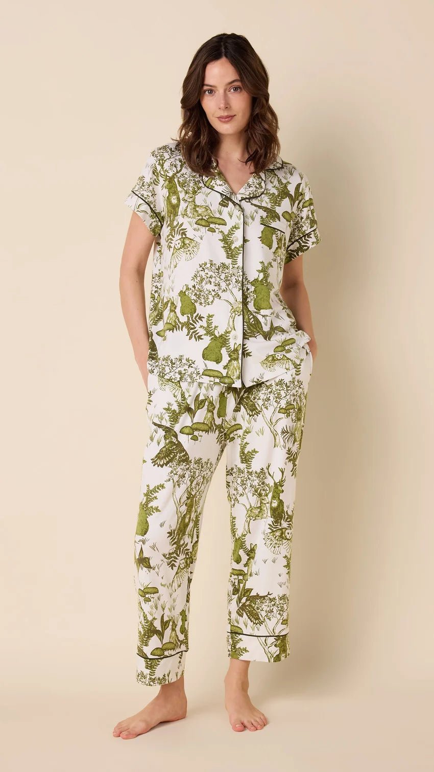 Woodside Capri PajamaSleepwearPosh Boutique