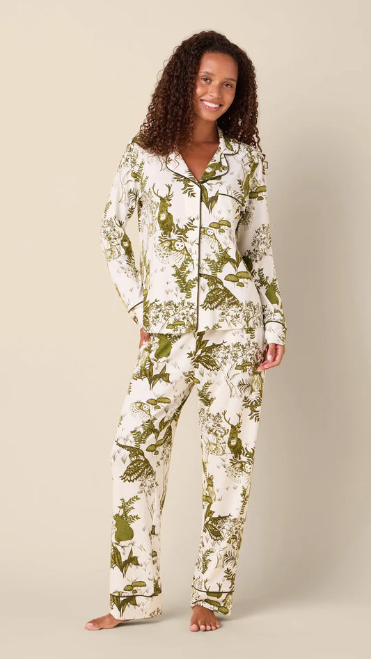 Woodside Long Sleeve PajamaSleepwearPosh Boutique