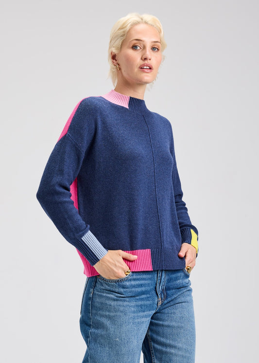 Zaket & Plover Colour Block SweaterSweatersPosh Boutique