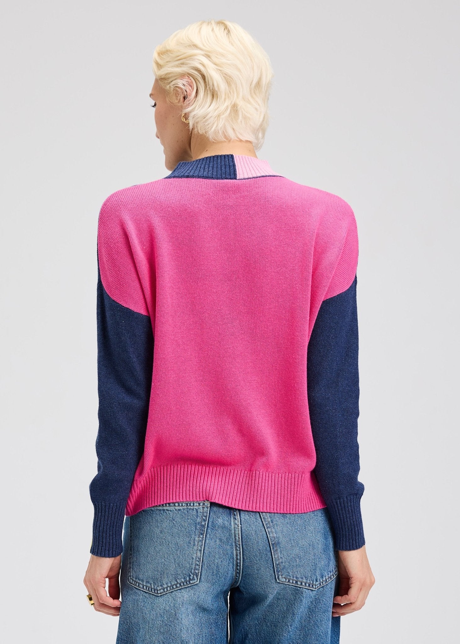 Zaket & Plover Colour Block SweaterSweatersPosh Boutique