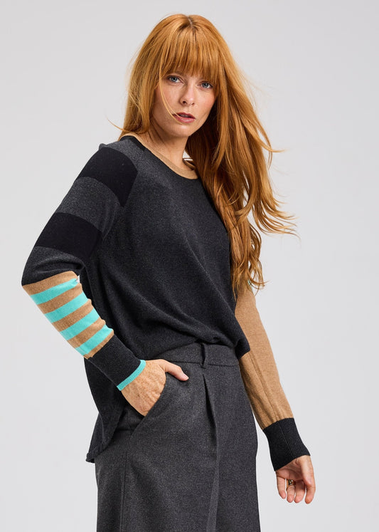 Zaket & Plover Happy SweaterSweatersPosh Boutique