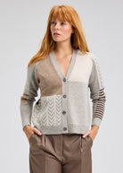Zaket & Plover Marl Textured CardiSweatersPosh Boutique