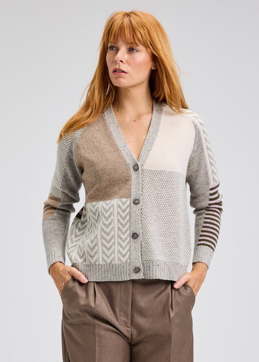 Zaket & Plover Marl Textured CardiSweatersPosh Boutique