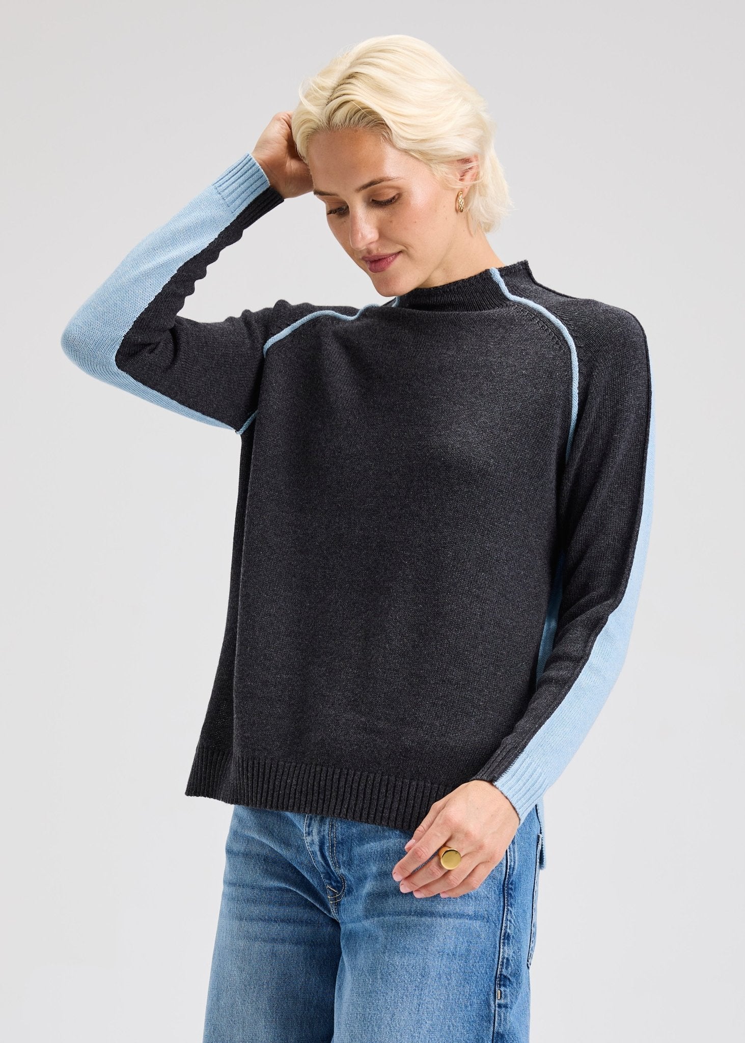 Zaket & Plover Reversible SweaterSweatersPosh Boutique