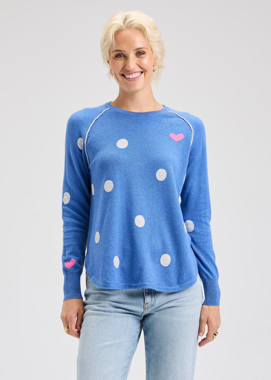 Zaket & Plover Spot The Love SweaterSweatersPosh Boutique