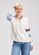 Zaket & Plover Zip Up HoodieSweatersPosh Boutique