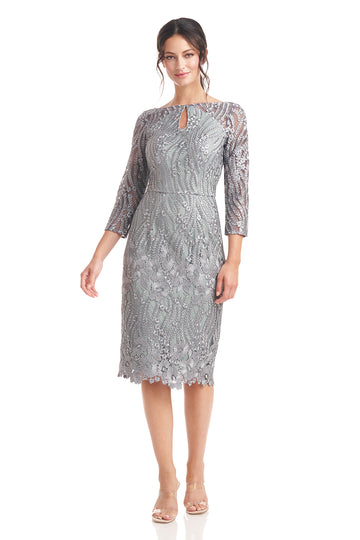 j s collection fatima embroidered dress
