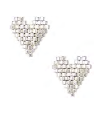 mishky heartsy earrings 111-10060-20