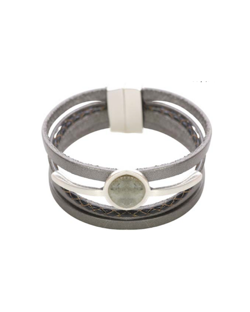 merx stone cuff bracelet 07-6452-01