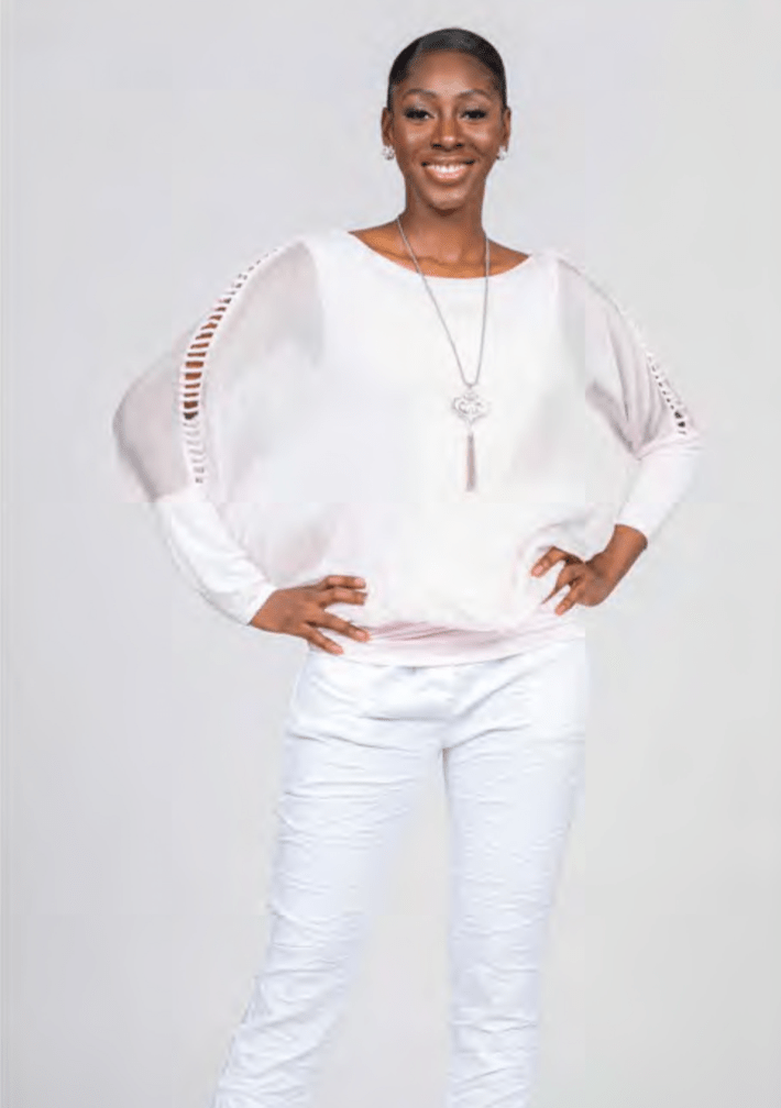 Bella Amore Ladder BlouseTopsPosh Boutique