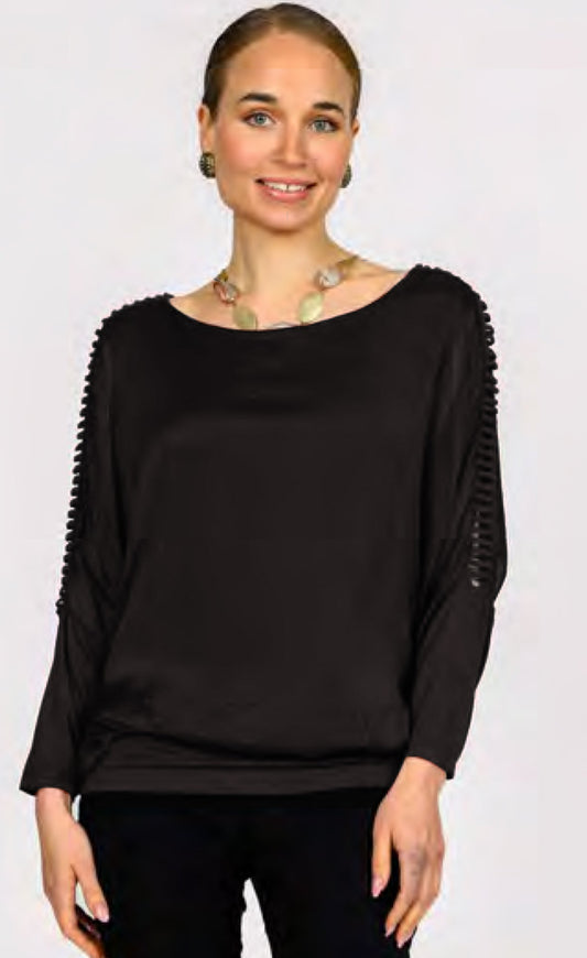 Bella Amore Ladder BlouseTopsPosh Boutique