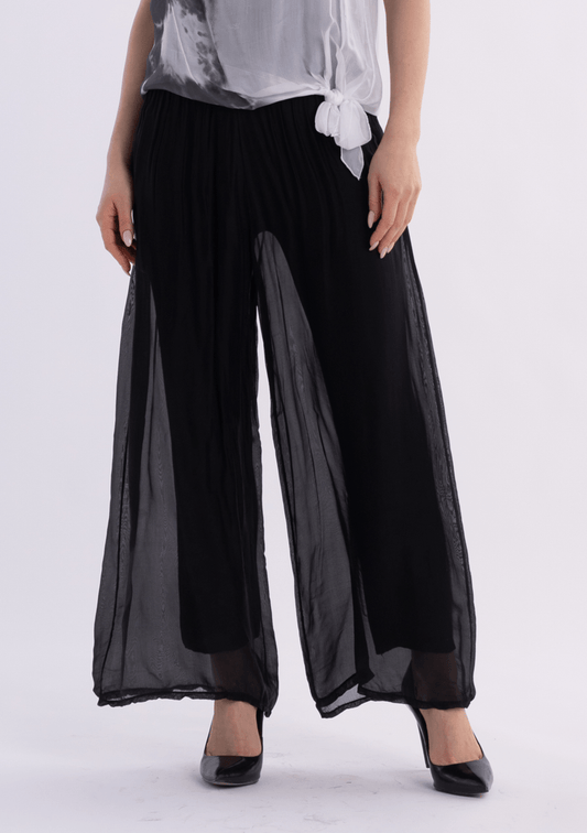 Bella Amore Silk Pants 61248PantsPosh Boutique